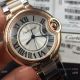 Swiss Quartz Cartier Medium Ballon Bleu 33mm Watch 2-Tone Rose Gold (10)_th.jpg